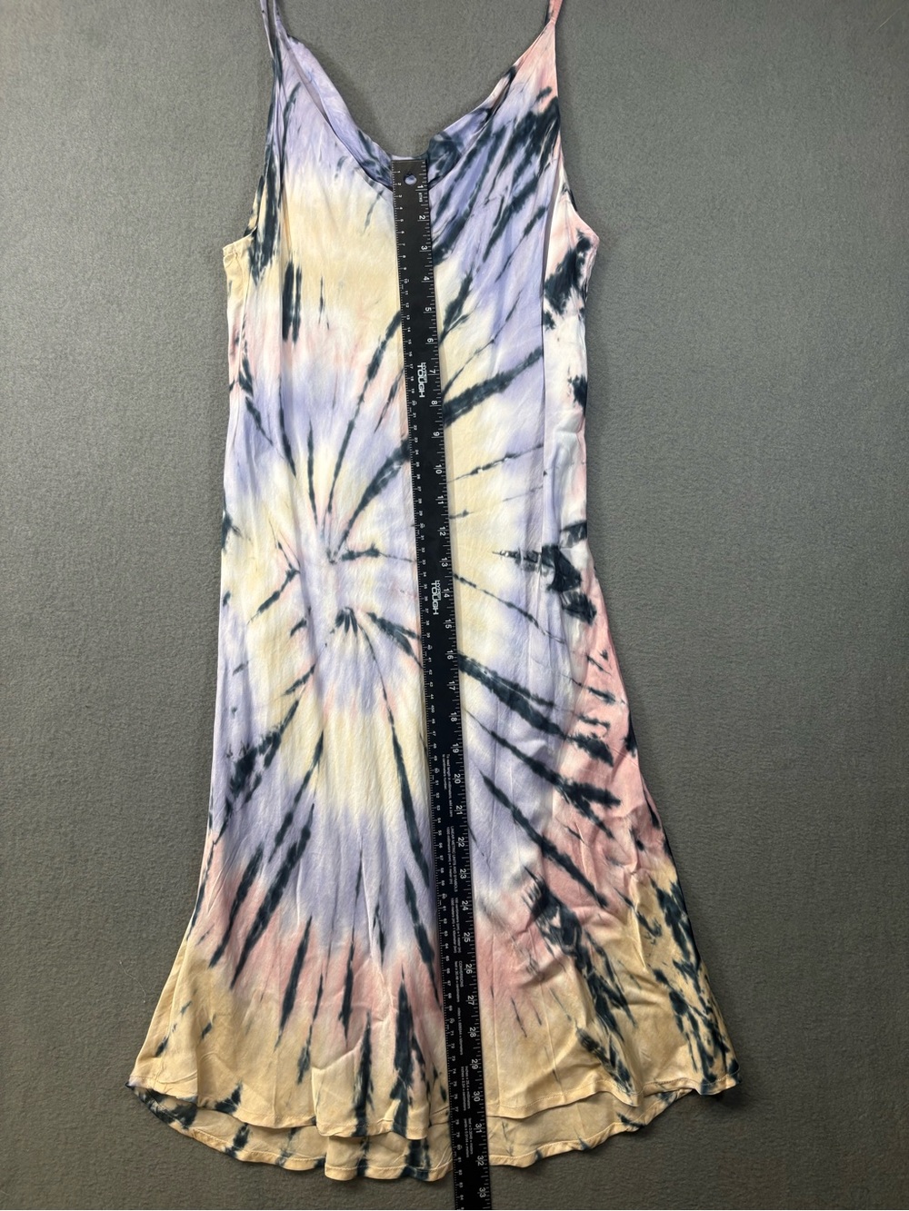 Young Fabulous & Broke Women’s Midi Tie Dye Slip Dress SZ S - Picture 3 of 6